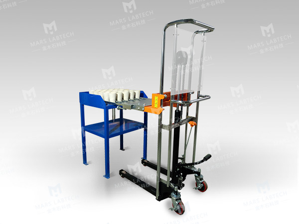 金木石实验室手动坩埚放样叉车04